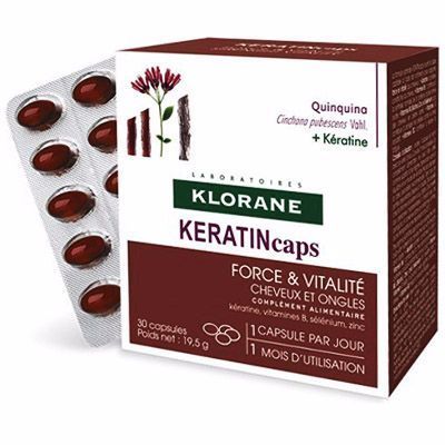 image KeratinCaps Cheveux et Ongles 3 x 30 capsules  